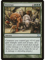 Magic: The Gathering Overrun (284) Heavily Played