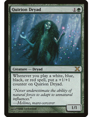 Magic: The Gathering Quirion Dryad (287) Lightly Played