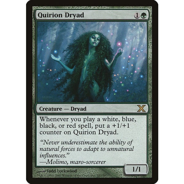 Magic: The Gathering Quirion Dryad (287) LP