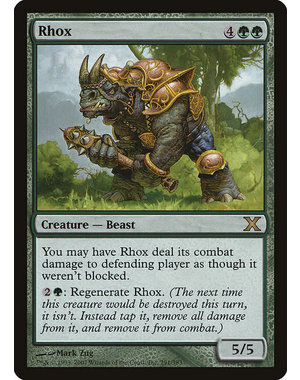 Magic: The Gathering Rhox (291) Damaged