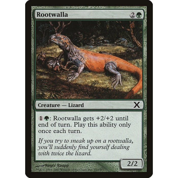 Magic: The Gathering Rootwalla (293) Lightly Played