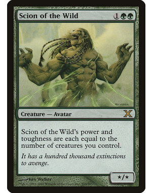 Magic: The Gathering Scion of the Wild (295) Lightly Played