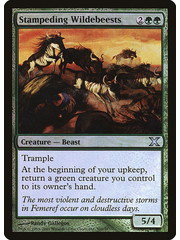 Magic: The Gathering Stampeding Wildebeests (300) Lightly Played Foil