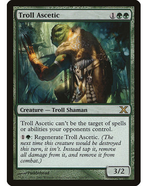 Magic: The Gathering Troll Ascetic (305) Moderately Played