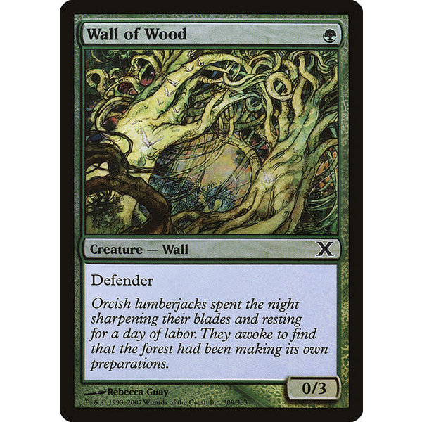 Magic: The Gathering Wall of Wood (309) LP Foil