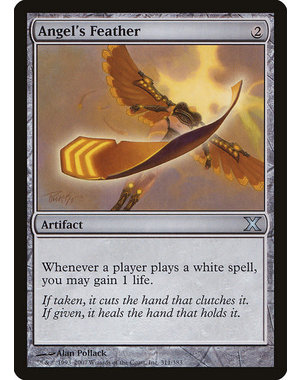 Magic: The Gathering Angel's Feather (311) Moderately Played