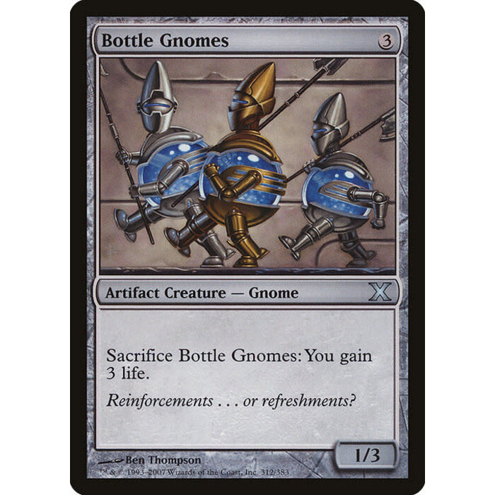 Magic: The Gathering Bottle Gnomes (312) Lightly Played