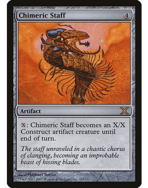 Magic: The Gathering Chimeric Staff (313) Lightly Played