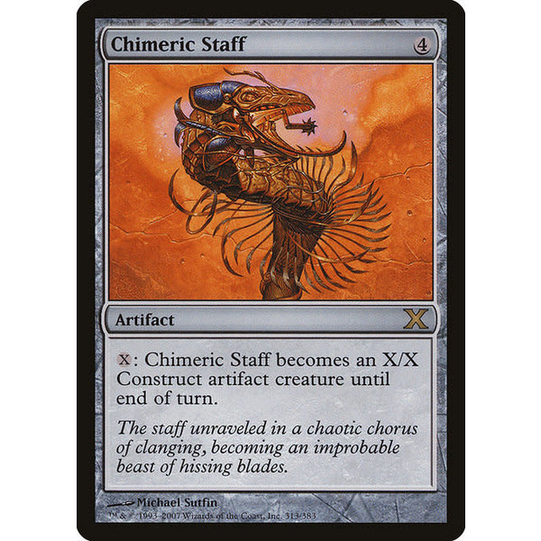 Magic: The Gathering Chimeric Staff (313) LP