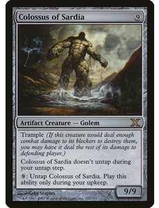 Magic: The Gathering Colossus of Sardia (317) Lightly Played