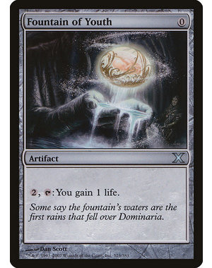 Magic: The Gathering Fountain of Youth (323) Lightly Played