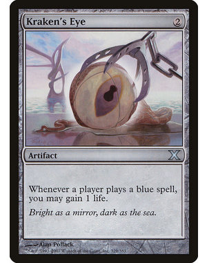 Magic: The Gathering Kraken's Eye (329) Moderately Played