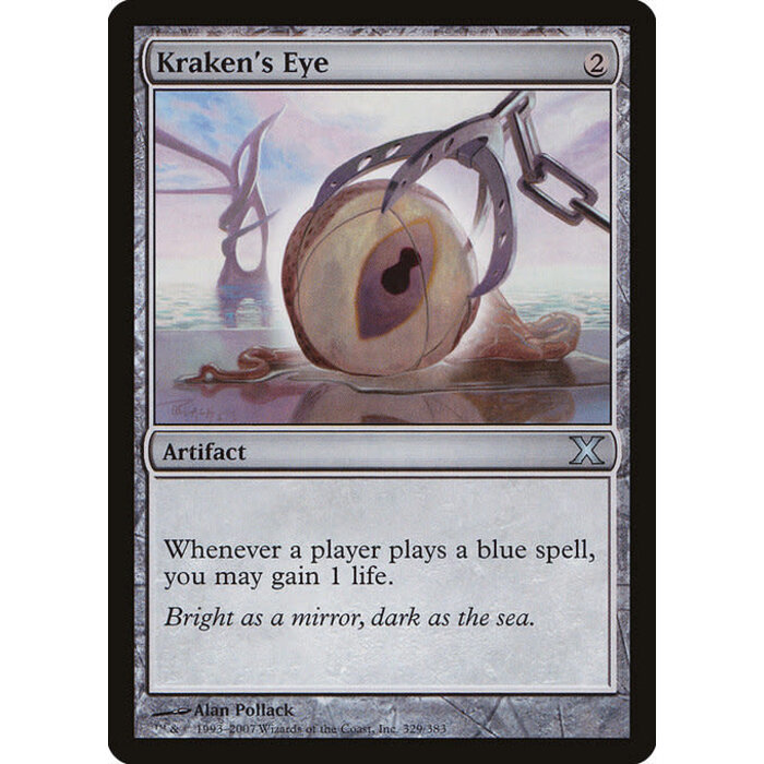 Magic: The Gathering Kraken's Eye (329) Moderately Played