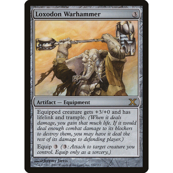 Magic: The Gathering Loxodon Warhammer (332) Lightly Played