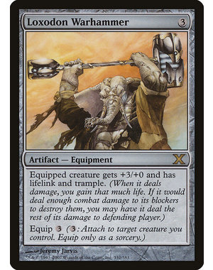 Magic: The Gathering Loxodon Warhammer (332) Moderately Played