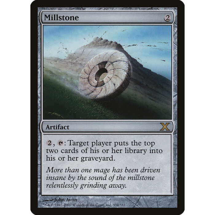Magic: The Gathering Millstone (334) Heavily Played