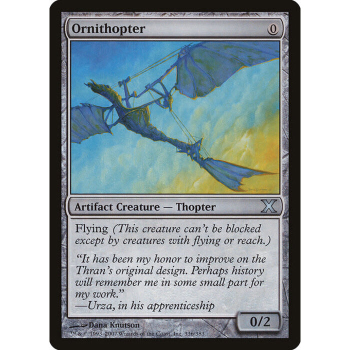 Magic: The Gathering Ornithopter (336) Lightly Played