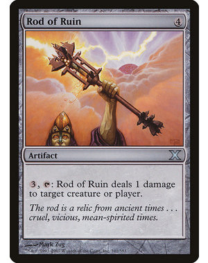 Magic: The Gathering Rod of Ruin (341) Lightly Played