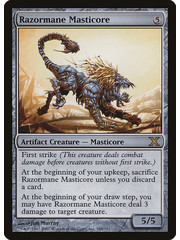 Magic: The Gathering Razormane Masticore (340) Heavily Played