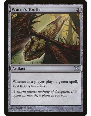 Magic: The Gathering Wurm's Tooth (346) Lightly Played
