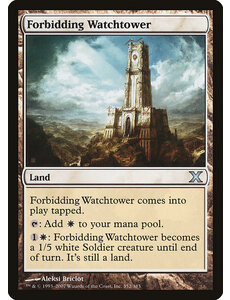 Magic: The Gathering Forbidding Watchtower (352) Lightly Played