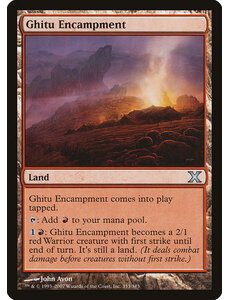 Magic: The Gathering Ghitu Encampment (353) Lightly Played