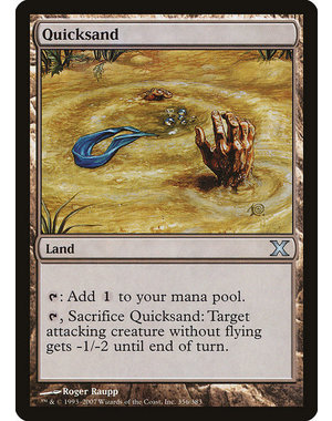 Magic: The Gathering Quicksand (356) Lightly Played