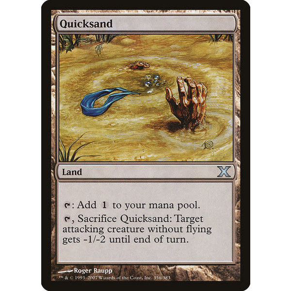 Magic: The Gathering Quicksand (356) Lightly Played