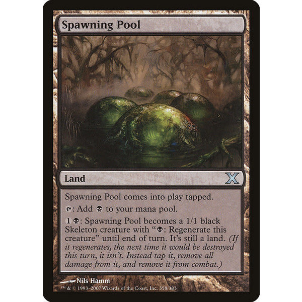 Magic: The Gathering Spawning Pool (358) Lightly Played