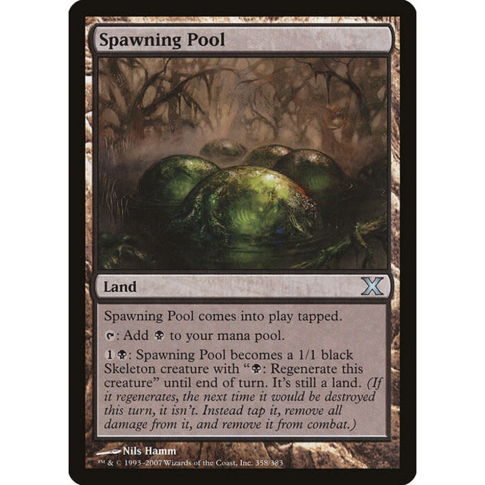Magic: The Gathering Spawning Pool (358) Lightly Played