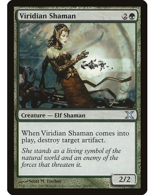 Magic: The Gathering Viridian Shaman (308) Lightly Played Foil