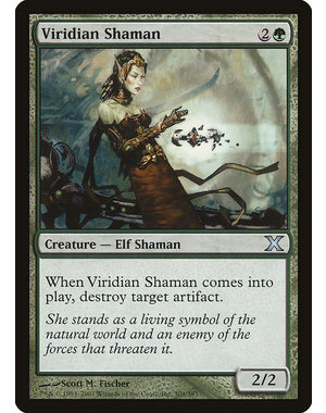 Magic: The Gathering Viridian Shaman (308) LP Foil