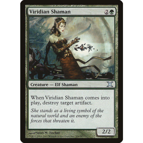 Magic: The Gathering Viridian Shaman (308) Lightly Played Foil