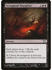 Magic: The Gathering Stronghold Discipline (181) Moderately Played Foil