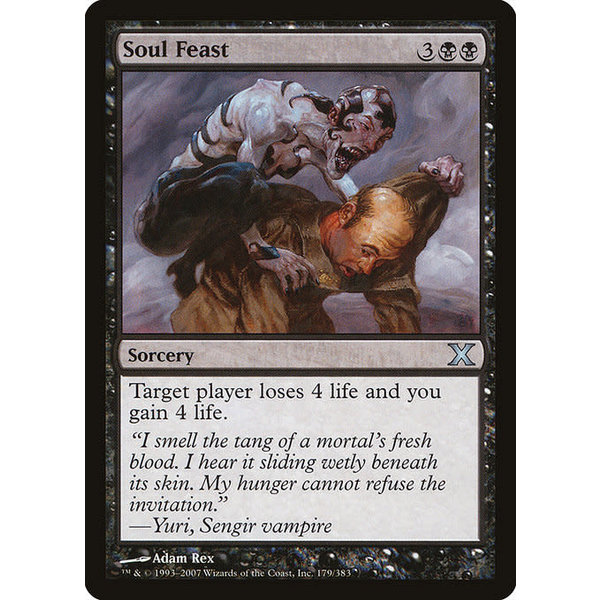 Magic: The Gathering Soul Feast (179) Lightly Played Foil