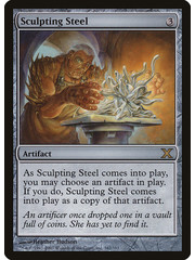 Magic: The Gathering Sculpting Steel (342) Lightly Played Foil
