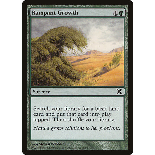 Magic: The Gathering Rampant Growth (288) HP Foil