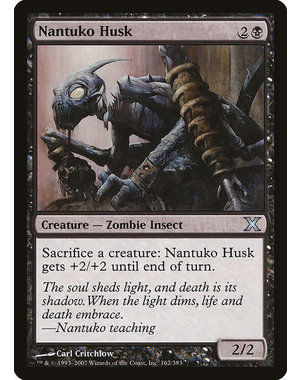 Magic: The Gathering Nantuko Husk (162) Lightly Played Foil