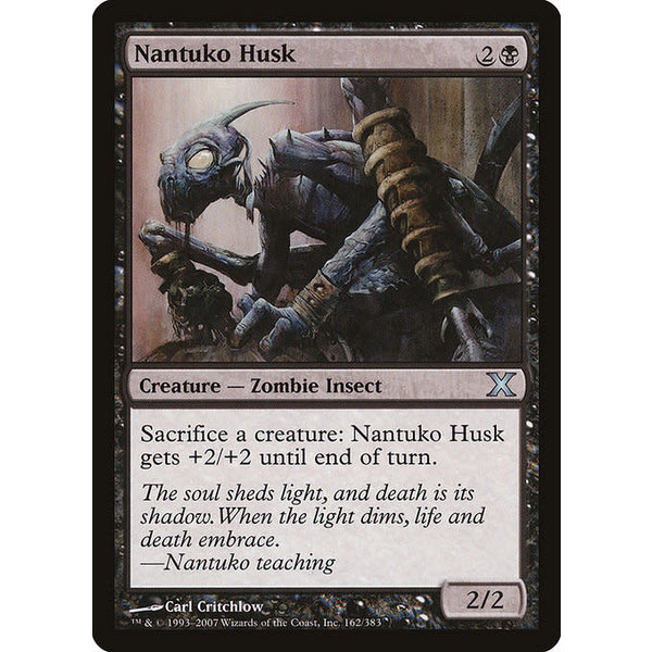 Magic: The Gathering Nantuko Husk (162) Lightly Played Foil