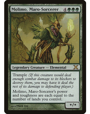 Magic: The Gathering Molimo, Maro-Sorcerer (280) Moderately Played