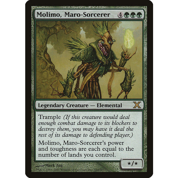 Magic: The Gathering Molimo, Maro-Sorcerer (280) Moderately Played