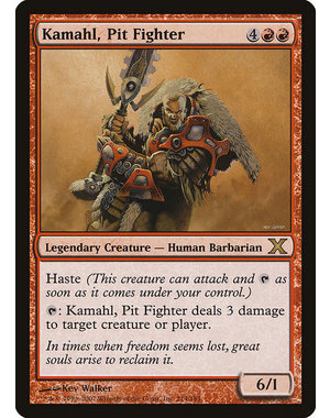 Magic: The Gathering Kamahl, Pit Fighter (214) Heavily Played