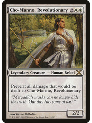 Magic: The Gathering Cho-Manno, Revolutionary (012) Heavily Played