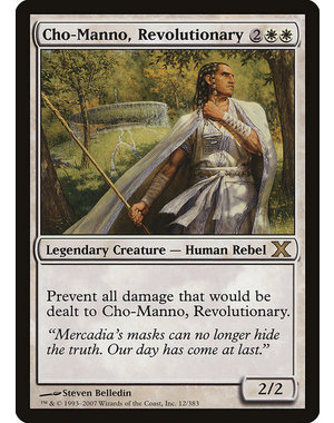 Magic: The Gathering Cho-Manno, Revolutionary (012) Heavily Played