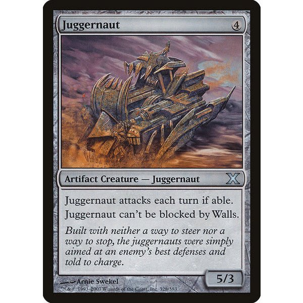 Magic: The Gathering Juggernaut (328) Lightly Played Foil