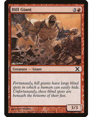 Magic: The Gathering Hill Giant (212) Lightly Played Foil