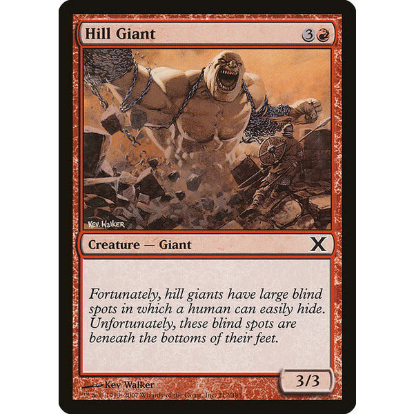Magic: The Gathering Hill Giant (212) Lightly Played Foil