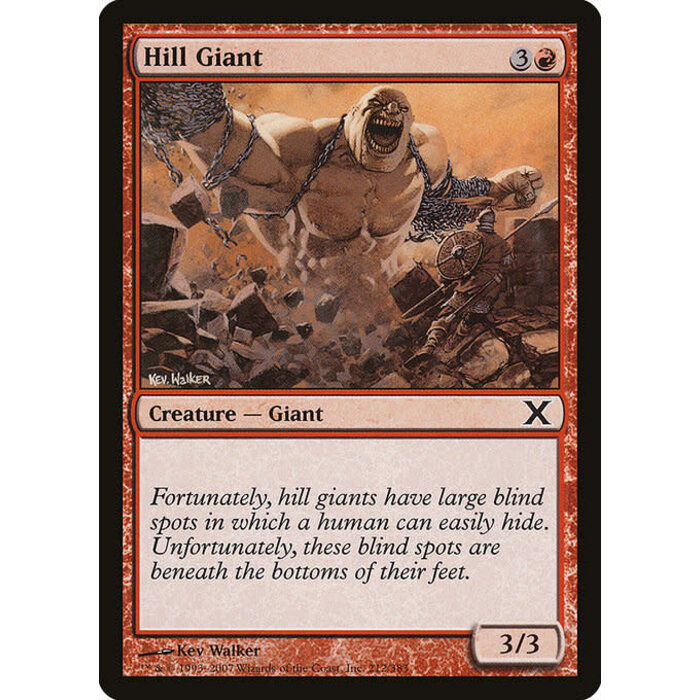 Magic: The Gathering Hill Giant (212) Lightly Played Foil