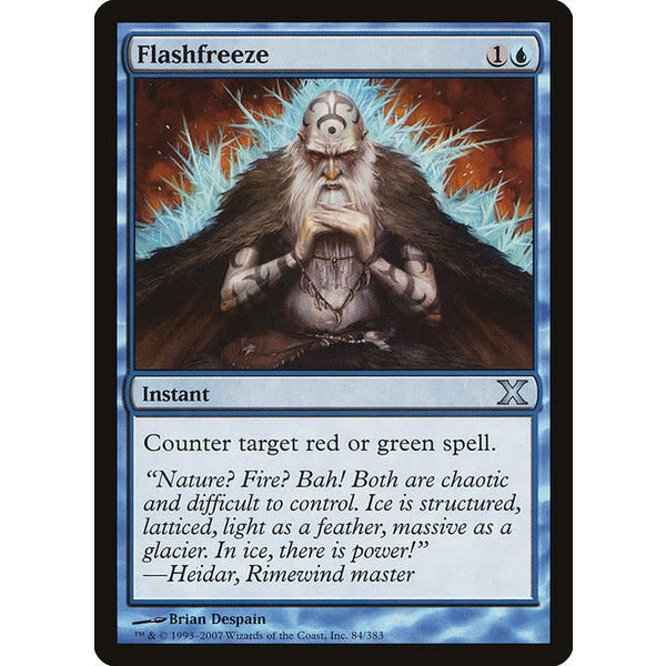 Magic: The Gathering Flashfreeze (084) Lightly Played Foil