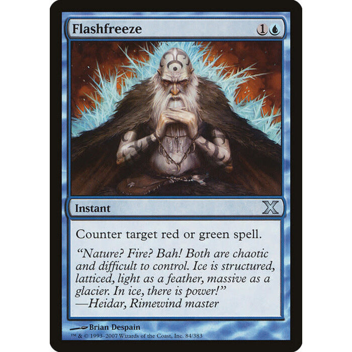 Magic: The Gathering Flashfreeze (084) Lightly Played Foil